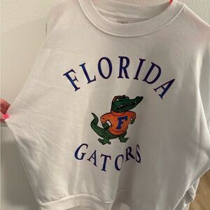 Florida Gators White Sweatshirt
